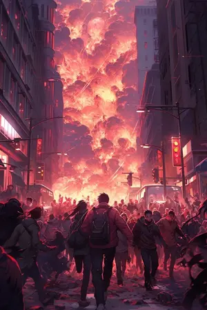 ปกนิยาย ทำไม ต้องวันสิ้นโลก??