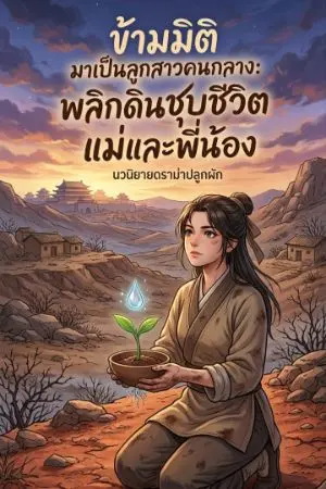 ปกนิยาย ข้ามมาเป็นลูกสาวคนกลาง