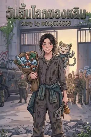 ปกนิยาย วันสิ้นโลกของหลิน