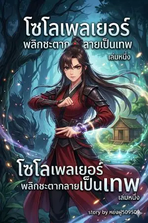 ปกนิยาย โซโลเพลเยอร์พลิกชะตากลายเป็นเทพ