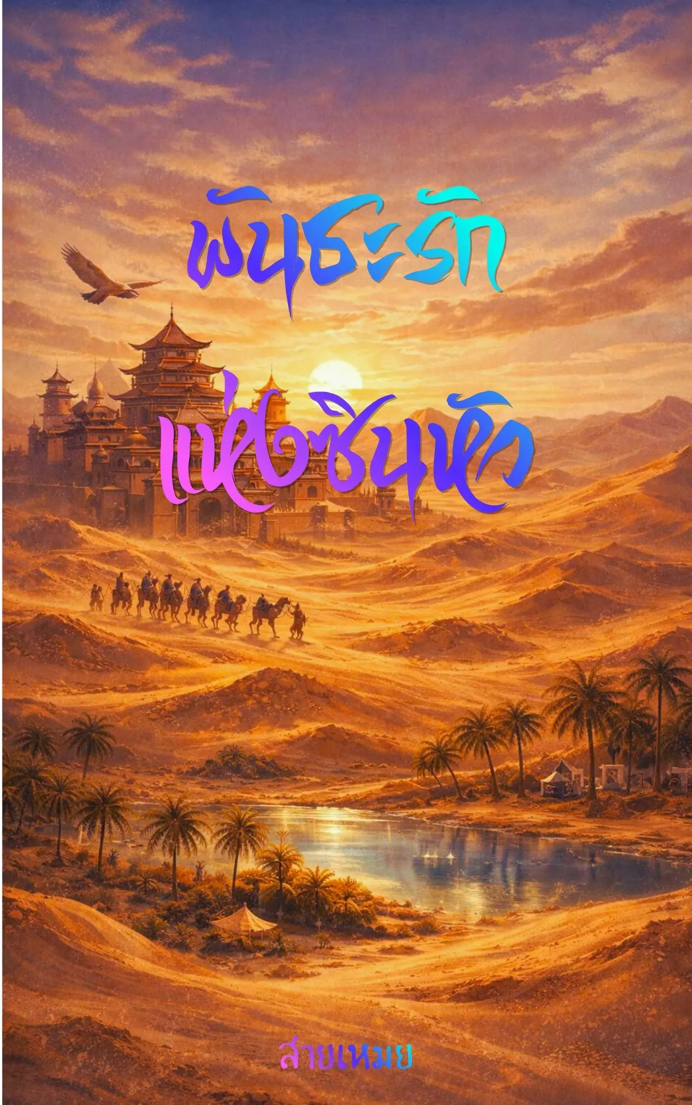 ปกนิยาย พันธะรักแห่งซินหัว