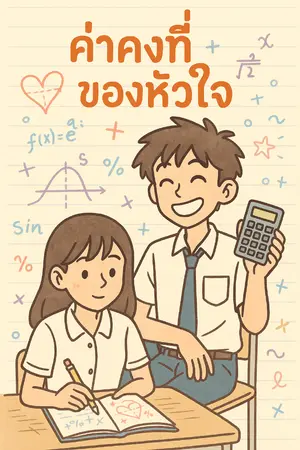 ปกนิยาย ค่าคงที่ของหัวใจ