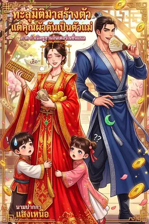 ปกนิยาย ทะลุมิติมาสร้างตัว ดันได้สามีตัวแม่