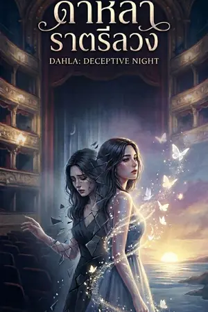 ปกนิยาย ดาหลา...ราตรีลวง
