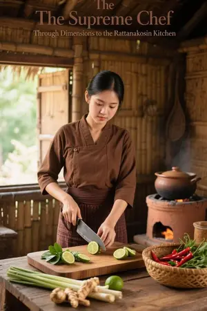 ปกนิยาย ยอดเชฟทะลุมิติ สู่ห้องเครื่องรัตนโกสินทร์