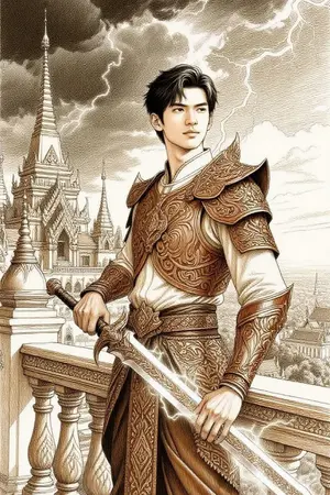 ปกนิยาย อัสนีราชันย์: จอมขมังเวทแห่งนครสุริยัน