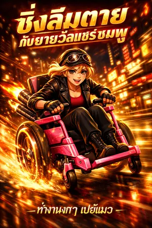 ปกนิยาย ซิ่งลืมตายกับยัยวีลแชร์ชมพู