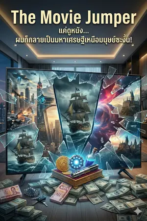ปกนิยาย The Movie Jumper: แค่ดูหนัง... ผมก็กลายเป็นมหาเศรษฐีเหนือมนุษย์ซะงั้น!