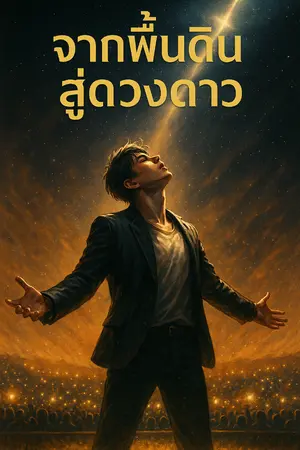ปกนิยาย จากพื้นดินสู่ดวงดาว