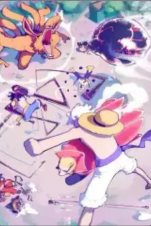 ปกนิยาย นิยายแปล(แปลต่อ) ขายโปเกม่อนในโลกที่รวมอนิเมะหลายเรื่องเข้าด้วยกัน