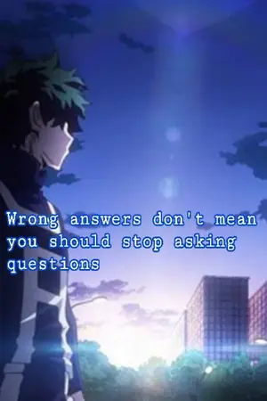 ปกนิยาย Wrong answers don't mean you should stop asking questions (นิยายแปล)