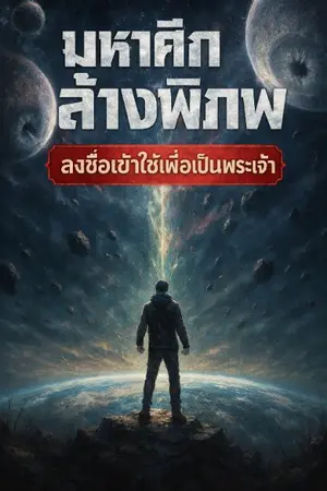 ปกนิยาย มหาศึกล้างพิภพ: ลงชื่อเข้าใช้เพื่อเป็นพระเจ้า