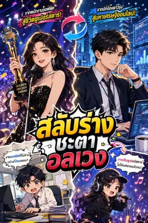 ปกนิยาย สลับร่างชะตาอลเวง