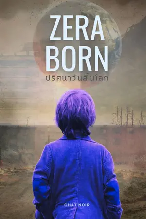 ปกนิยาย ZERA BORN ปริศนาวันสิ้นโลก