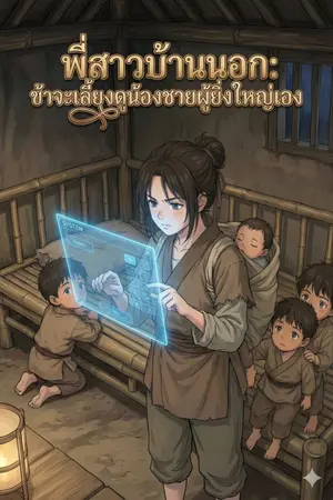 ปกนิยาย พี่สาวบ้านนอก : ข้าจะเลี้ยงดูน้องชายผู้ยิ่งใหญ่เอง