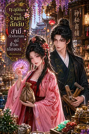 ปกนิยาย ทะลุมิติมาพร้อมร้านค้าลึกลับ สามีตัวประกอบผู้นี้ข้าจะเลี้ยงเอง