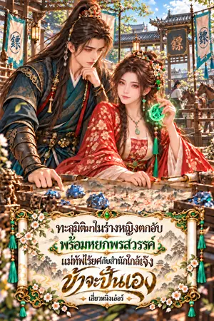 ปกนิยาย ทะลุมิติมาในร่างหญิงตกอับพร้อมหยกพรสวรรค์ แม่ทัพไร้ยศกับสำนักใกล้เจ๊งข้าจะปั้นเอง