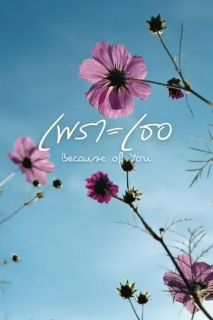 ปกนิยาย เพราะเธอ : Because of You