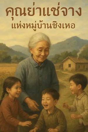ปกนิยาย คุณย่าแซ่จางแห่งหมู่บ้านชิงเหอ