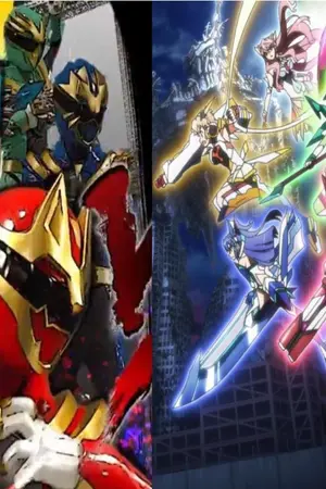 ปกนิยาย Senki Zesshou Symphogear x No.1 Sentai Gozyuger: Melody of Champion