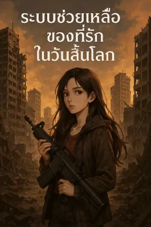 ปกนิยาย ระบบช่วยเหลือของที่รักในวันสิ้นโลก