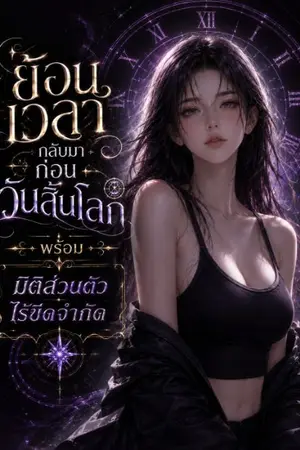 ปกนิยาย ย้อนเวลากลับมาก่อนวันสิ้นโลก พร้อมมิติส่วนตัวไร้ขีดจำกัด