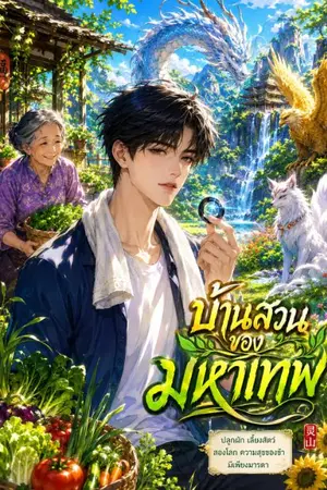 ปกนิยาย บ้านสวนของมหาเทพ