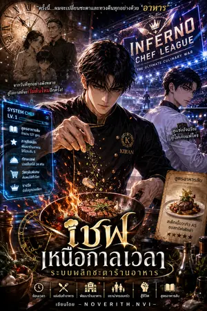 ปกนิยาย เชฟเหนือกาลเวลา : ระบบพลิกชะตาร้านอาหาร