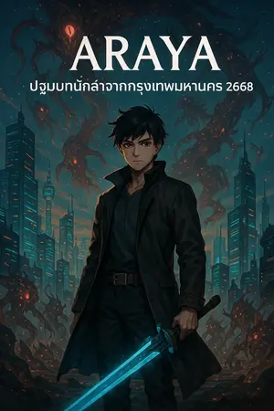 ปกนิยาย ARAYA: ปฐมบทนักล่าจากกรุงเทพมหานคร 2668