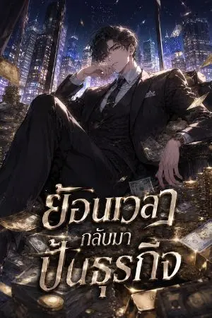 ปกนิยาย ย้อนเวลากลับมาปั้นธุรกิจ