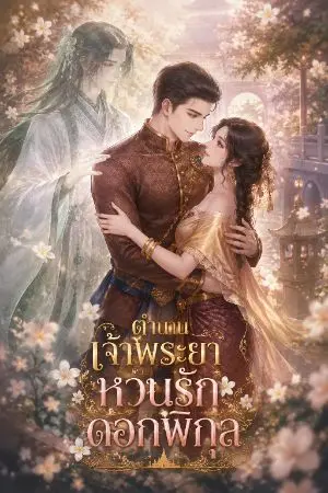 ปกนิยาย ตำนานเจ้าพระยาหวนรักดอกพิกุล
