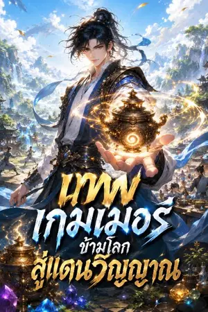 ปกนิยาย เทพเกมเมอร์ข้ามโลกสู่แดนวิญญาณ