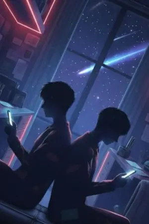 ปกนิยาย ใต้แสงจอคืนวันดาวตก