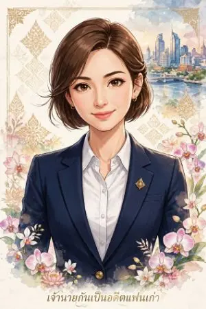 ปกนิยาย เจ้านายดันเป็นอดีตเเฟนเก่า