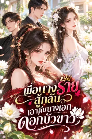 ปกนิยาย เมือนางร้ายสู้กลับ เอาคืนนางเอกดอกบัวขาว
