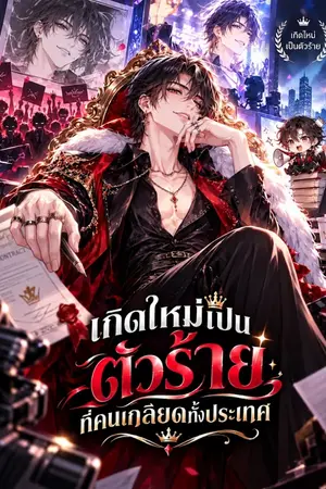 ปกนิยาย เกิดใหม่เป็นตัวร้ายที่คนเกลียดทั้งประเทศ การปฏิวัติวงการจึงเริ่มขึ้น [BL]