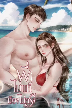 ปกนิยาย พี่ไม่แท้น้องไม่จริง