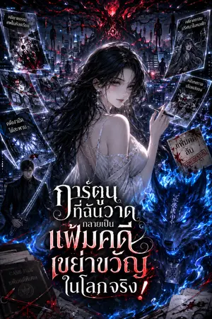 ปกนิยาย การ์ตูนที่ฉันวาด กลายเป็นแฟ้มคดีเขย่าขวัญในโลกจริง!