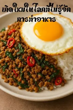 ปกนิยาย เกิดใหม่ในโลกที่ไม่รู้จักการทำอาหาร