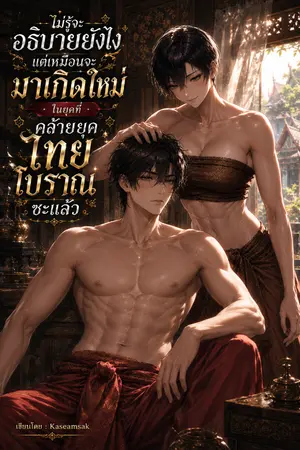 ปกนิยาย ไม่รู้จะอธิบายยังไง แต่เหมือนจะมาเกิดใหม่ในยุคที่คล้ายยุคไทยโบราณซะแล้ว