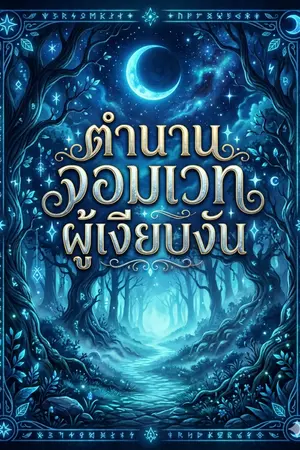 ปกนิยาย ตำนานจอมเวทผู้เงียบงัน