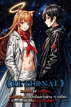 ปกนิยาย 《Reternal》 ReBuild of Vampire: ผีเสื้อสีส้มผู้บันทึกเรื่องราวต่าง ๆ บนโลก: การเกิดใหม่ของนักรบแวมไพร์