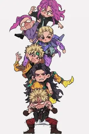 ปกนิยาย [My Hero Academia & JOJO] เรื่องราวของโชคชะตา