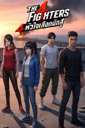 ปกนิยาย The 4 Fighters : สี่หัวใจเลือดนักสู้