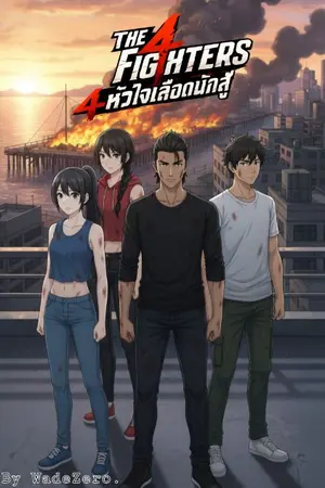 ปกนิยาย The 4 Fighters : สี่หัวใจเลือดนักสู้