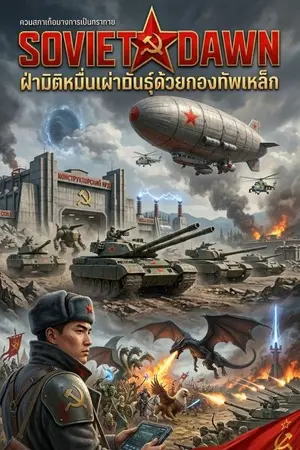 ปกนิยาย Soviet Dawn: ฝ่ามิติหมื่นเผ่าพันธุ์ด้วยกองทัพเหล็ก