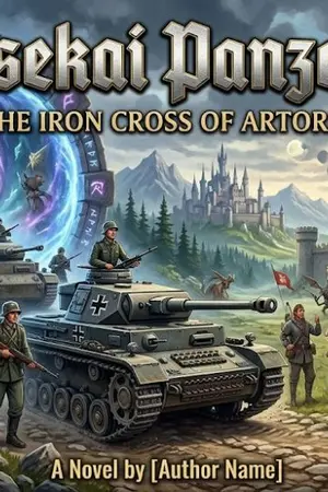 ปกนิยาย Isekai Panzer: The Iron Cross of Artoria