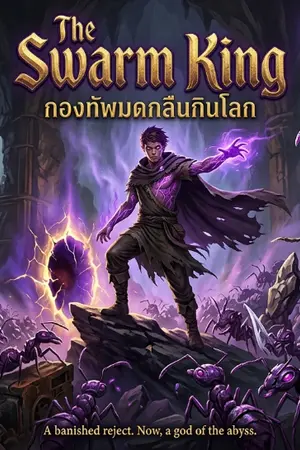 ปกนิยาย The Swarm King: กองทัพมดกลืนกินโลก