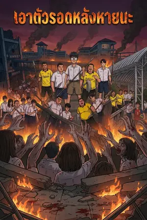 ปกนิยาย เอาตัวรอดหลังหายนะ