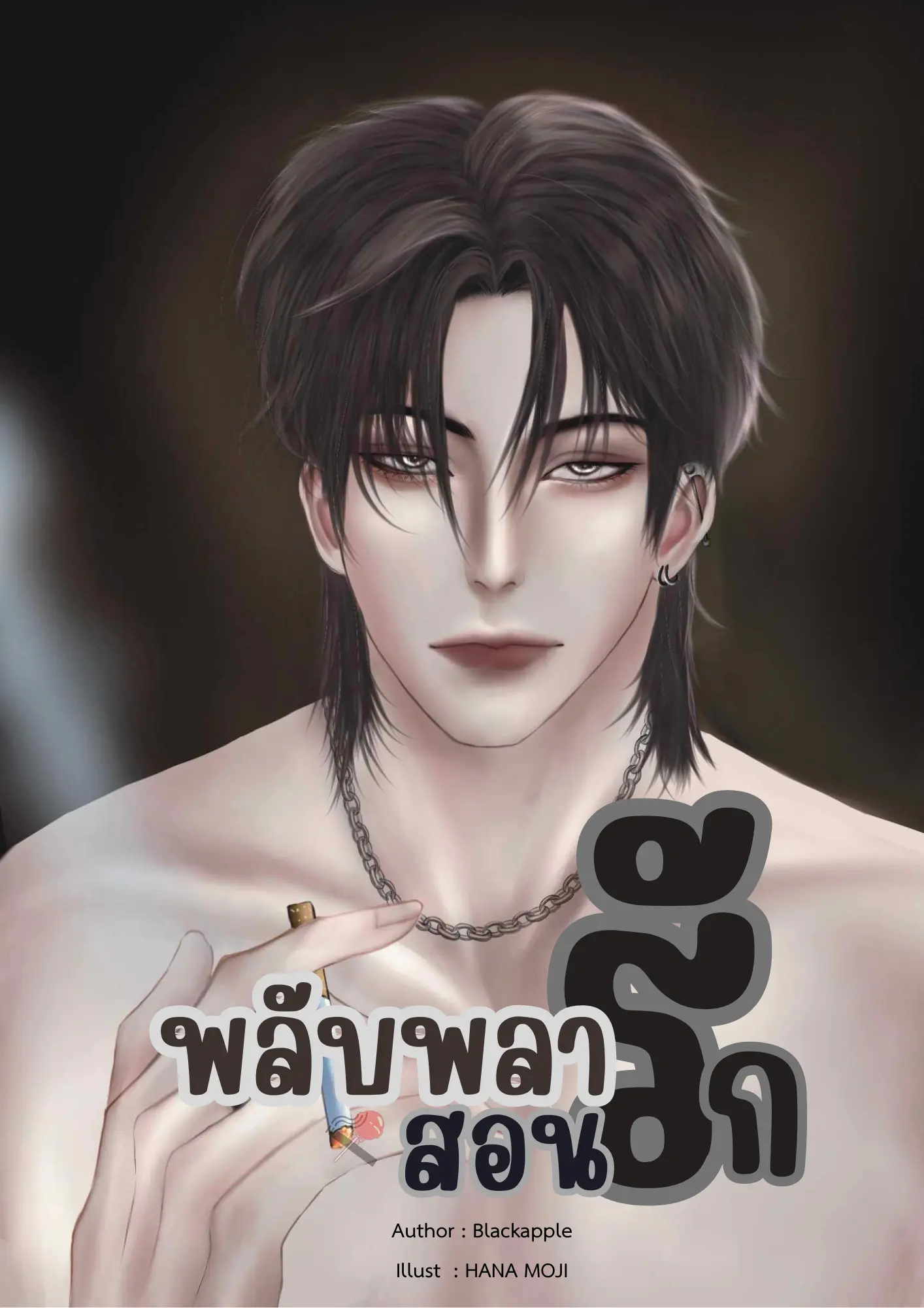 ปกนิยาย พลับพลาสอนรัก